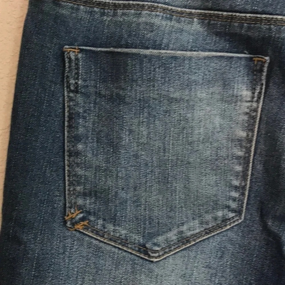 TWELVE BY ONTWELFTH Distressed‎ Denim 5-pocket Raw Hem Jeans Size 27